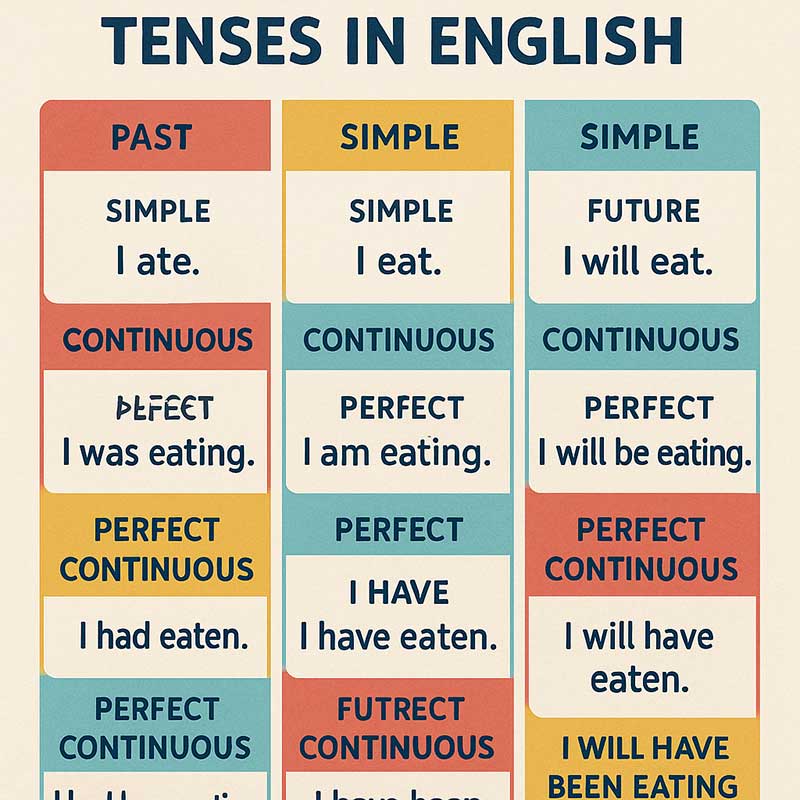 tenses in english